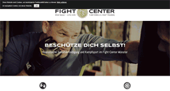 Desktop Screenshot of fight-center.com