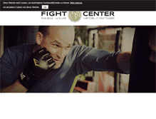 Tablet Screenshot of fight-center.com